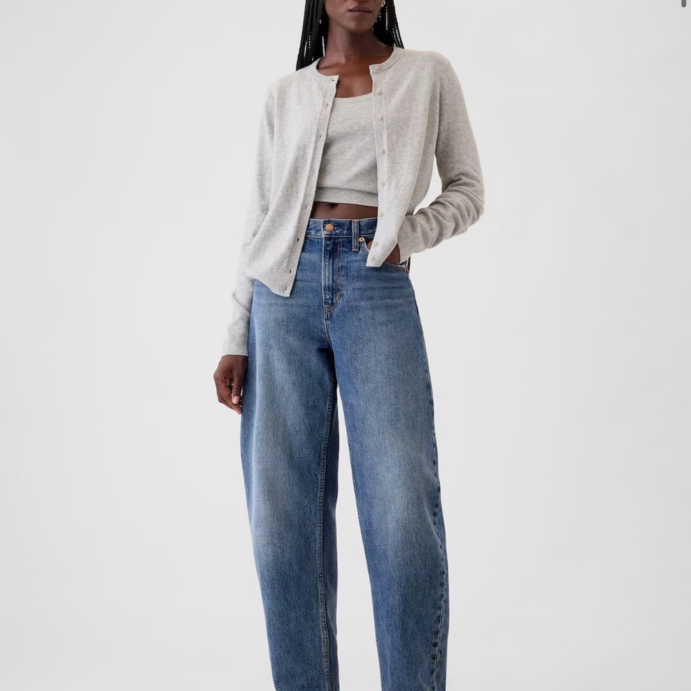 Classic Blue Women's Barrel Jeans